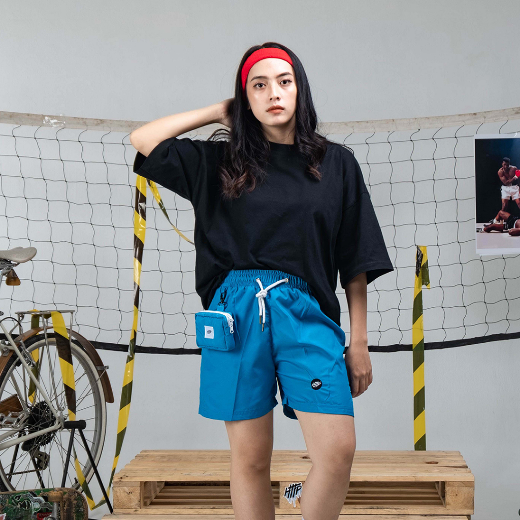 Bundling Celana Pendek Santai Pria Wanita Boardshort Casual Bordir Shortpants Unisex