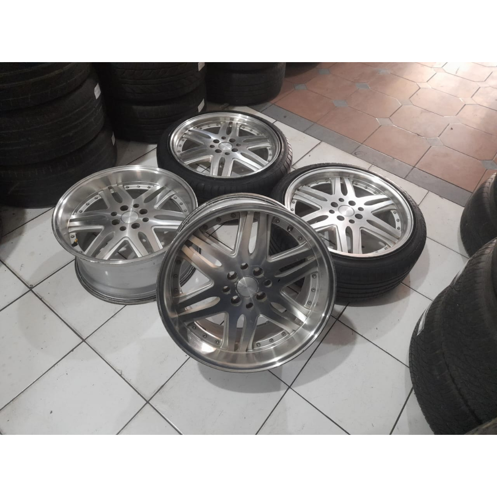 VELG SECOND RACING HSR OKAYAMA RING 17 HOLE 4X100/114 + BAN 2 PCS