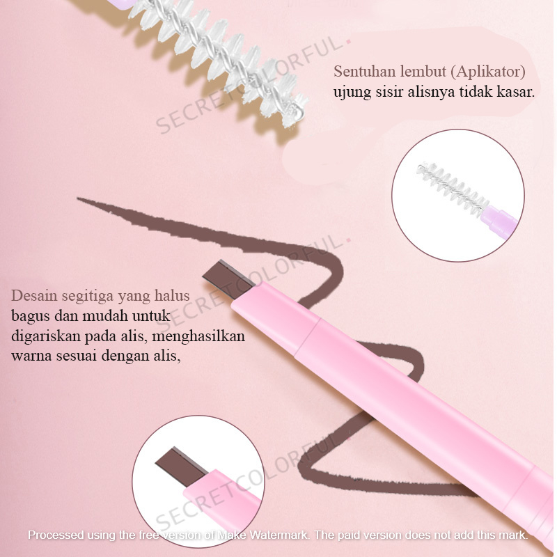 LAMEILA Essence Eyebrow Pencil Pensil Alis Essence Lameila Tahan Lama, Tahan Air, Dan Tahan Keringat