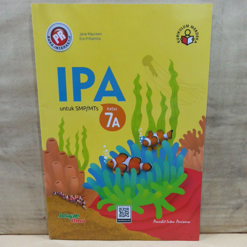 LKS PR IPA kelas 7A Smp semester 1 Intan Pariwara