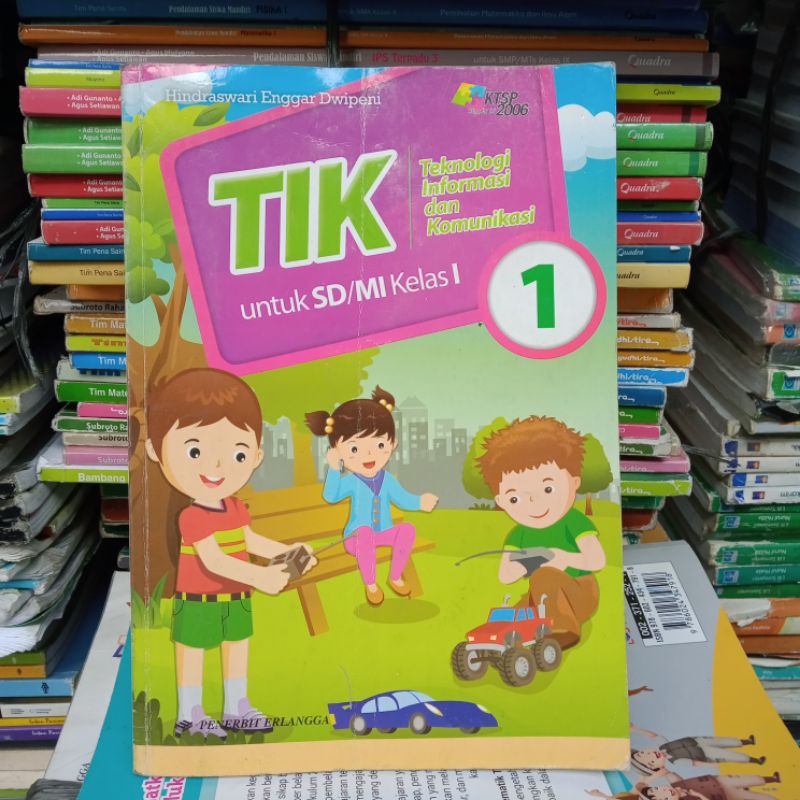 BUKU TIK KELAS 1 SD.ERLANGGA-ORIGINAL