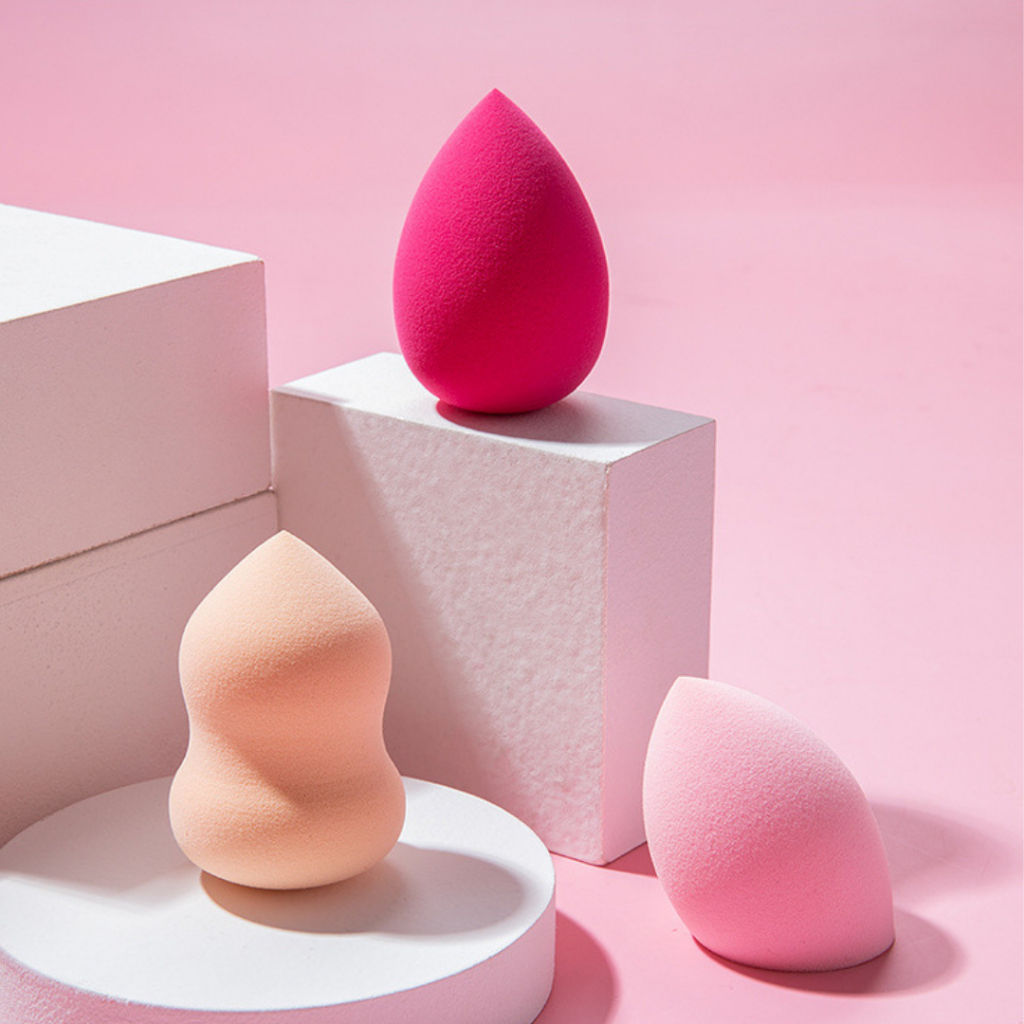 TRS - Beauty Blender Tear Drop Egg Spons Make Up colorfull Sponge Telur Alat Kosmetik Spons Telor