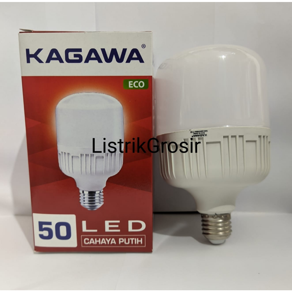 KAGAWA Lampu Led Kapsul Bohlam Tabung 50w 50 Watt By Tesla Orenchi