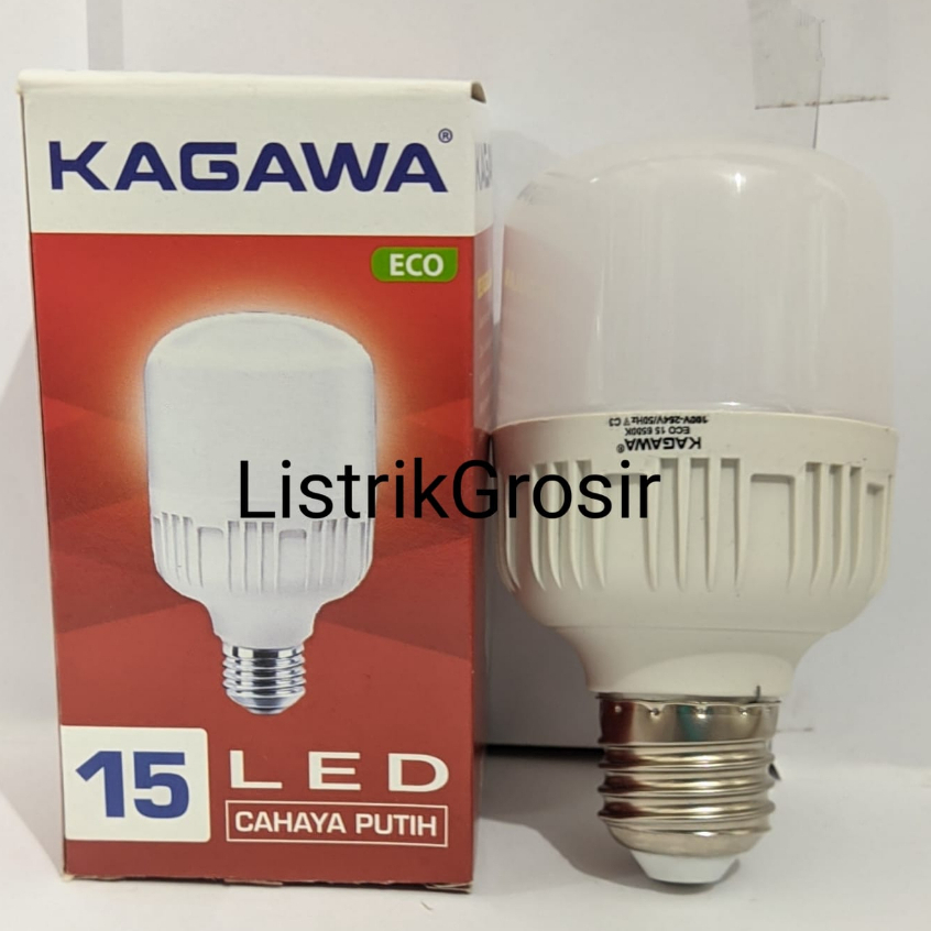 KAGAWA Lampu Led Kapsul Bohlam Tabung 15w 15 Watt By Tesla Orenchi