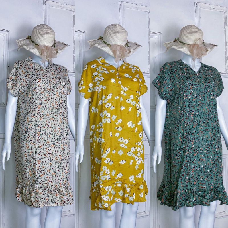 DASTER RUFFLE SELUTUT/DASTER PENDEK/DASTER REMPEL/DASTER SELUTUT/DASTER JUMBO/DASTER BUSUI/DASTER BU