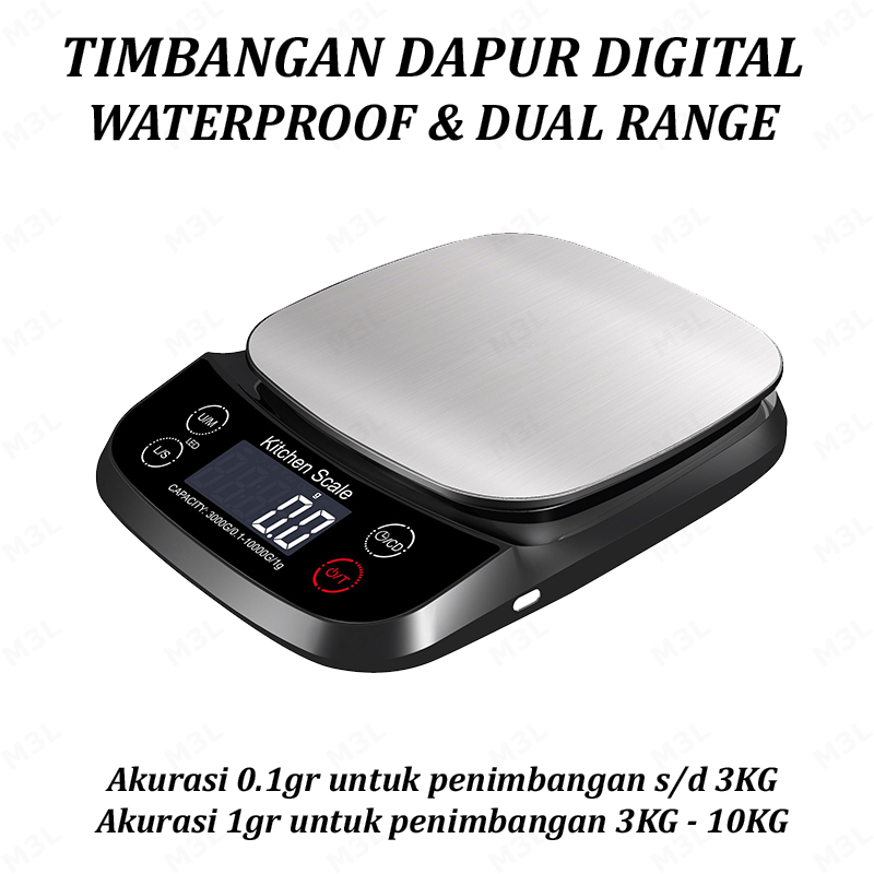 Timbangan Digital 10kg Premium Kitchen Scale High Quality