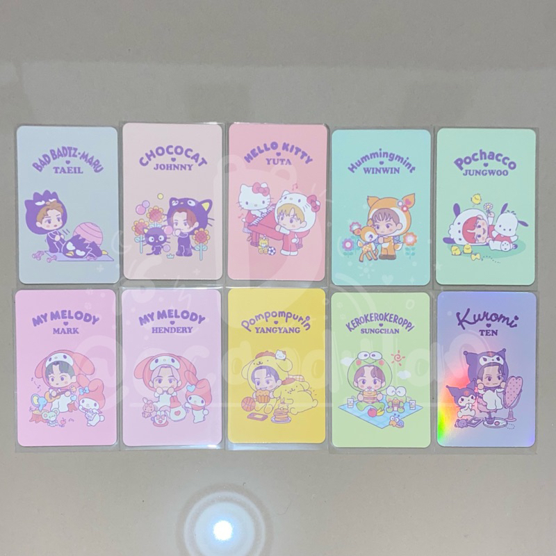 Tc sanrio b ver johnny yuta winwin jungwoo mark hendery yangyang sungchan spc ten