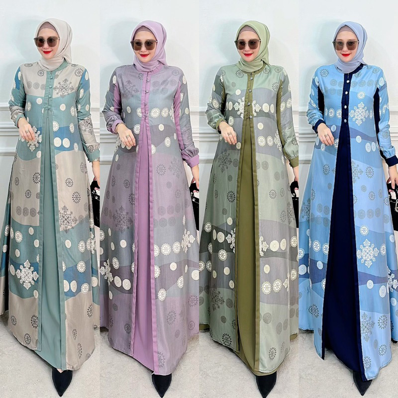 Gamis adisha super silki / Gamis adisha terbaru / Gamis adisha terbaru