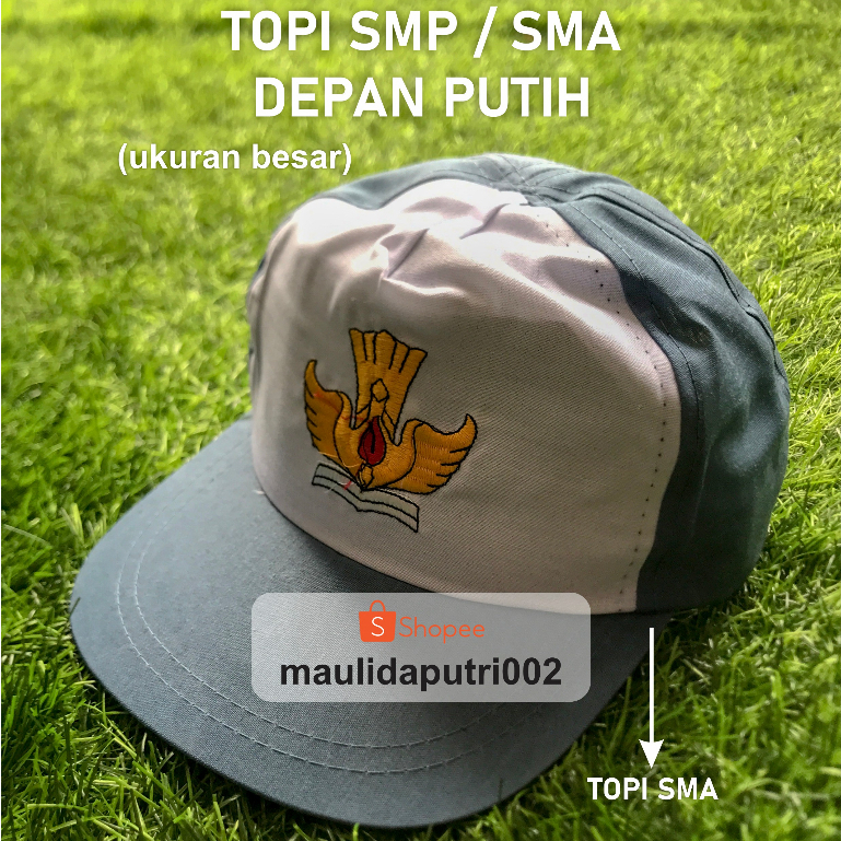 TOPI SMP/SMA depan Putih(ukuran Besar)