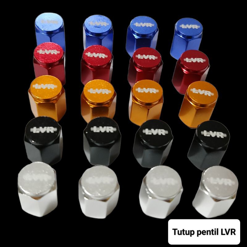 Tutup pentil motor mobil sepeda CNC LVR Pentil mobil motor sepeda sporty