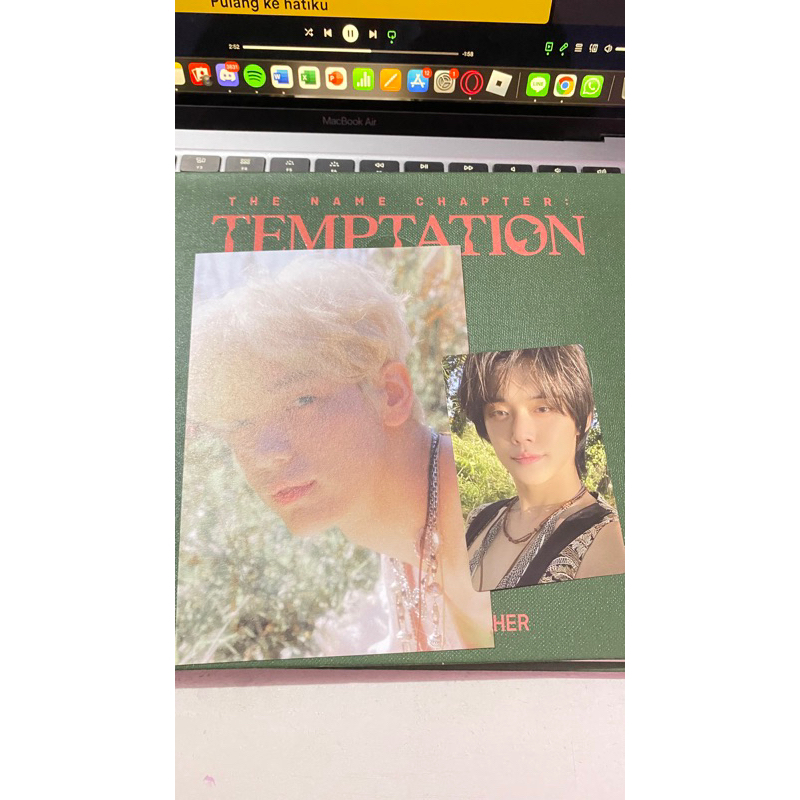 txt album temptation daydream fullset pc yeonjun