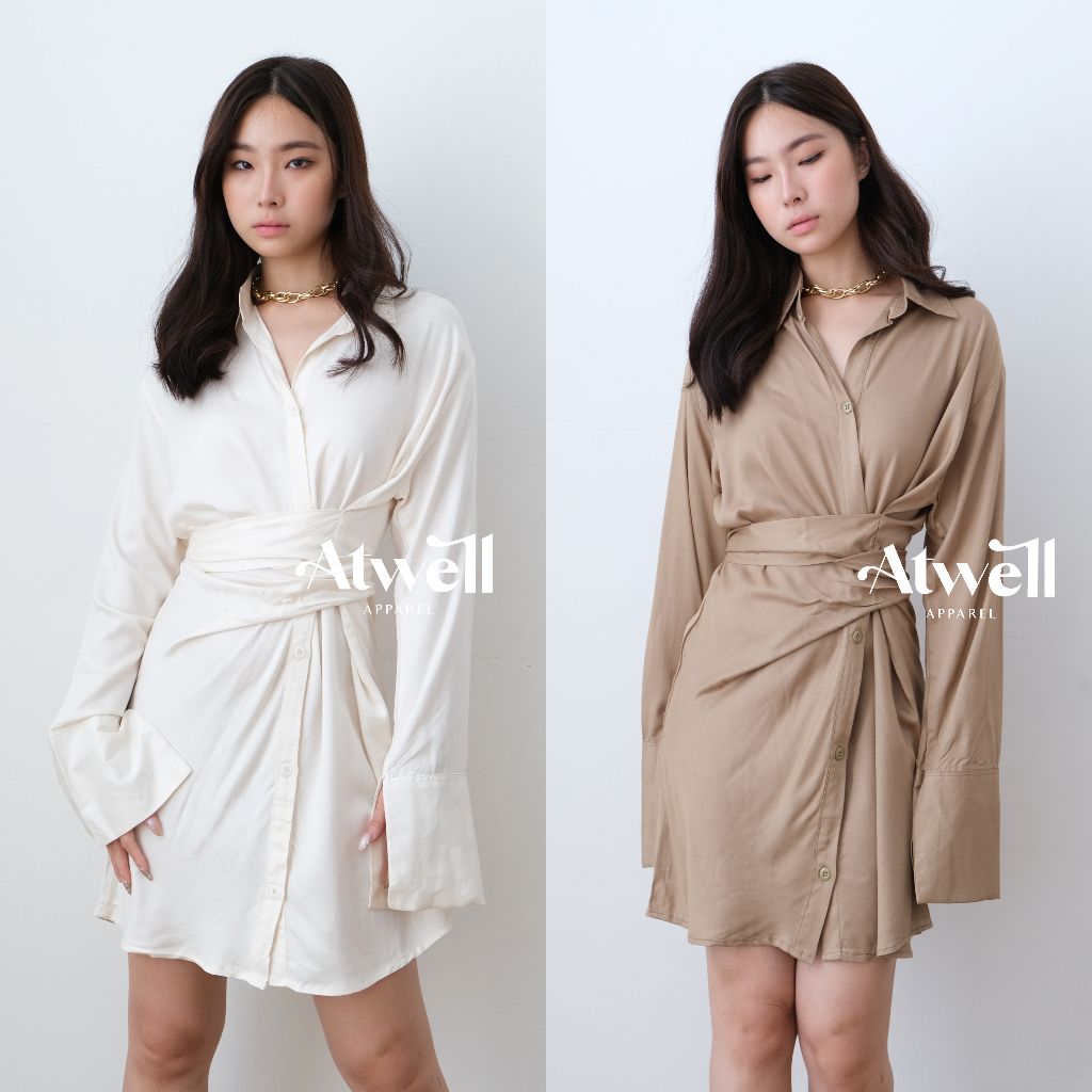 Alma Wrap Dress