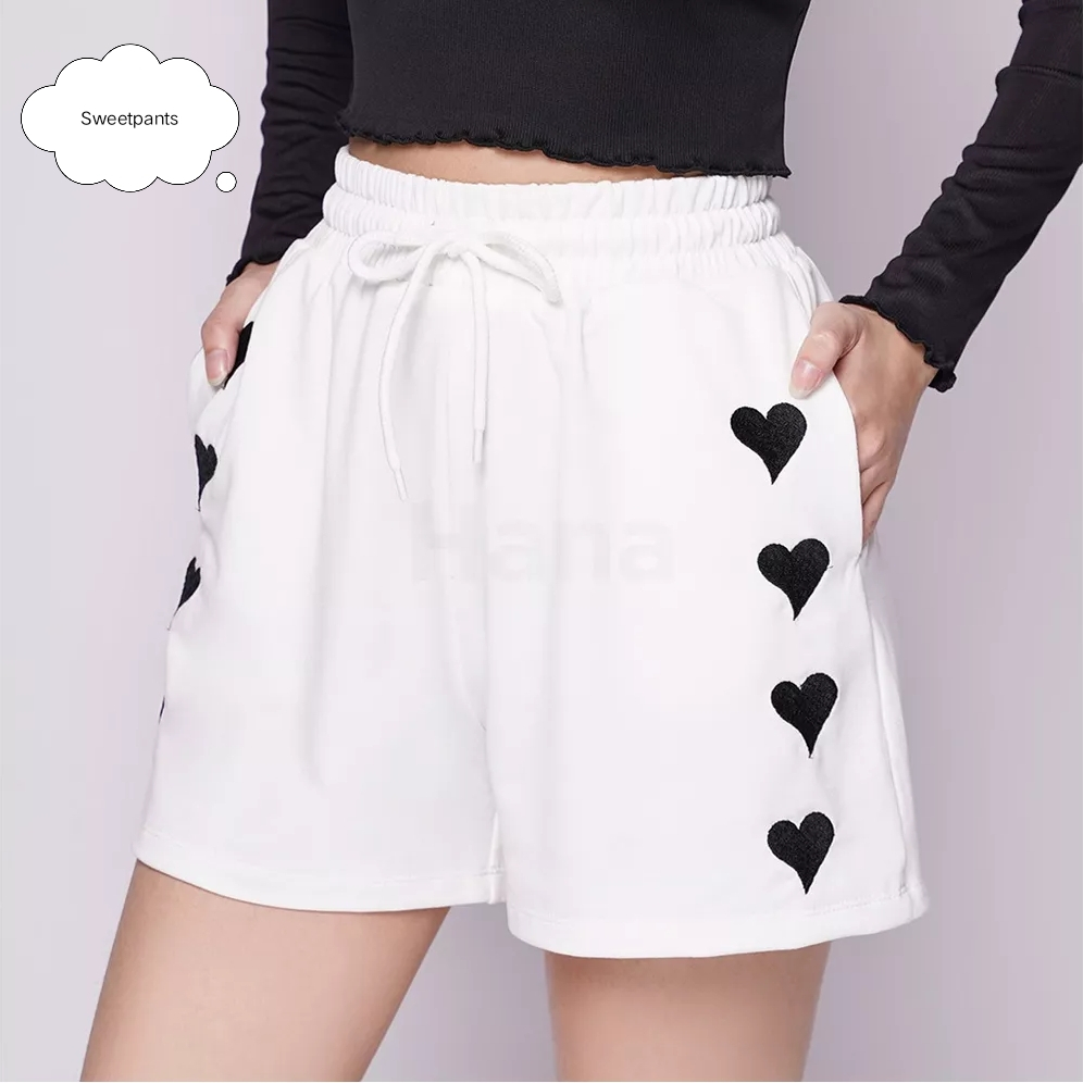 Luvy Casual Short Pants Celana Pendek Wanita - Celana Pendek Wanita Shortpants Sweetshort