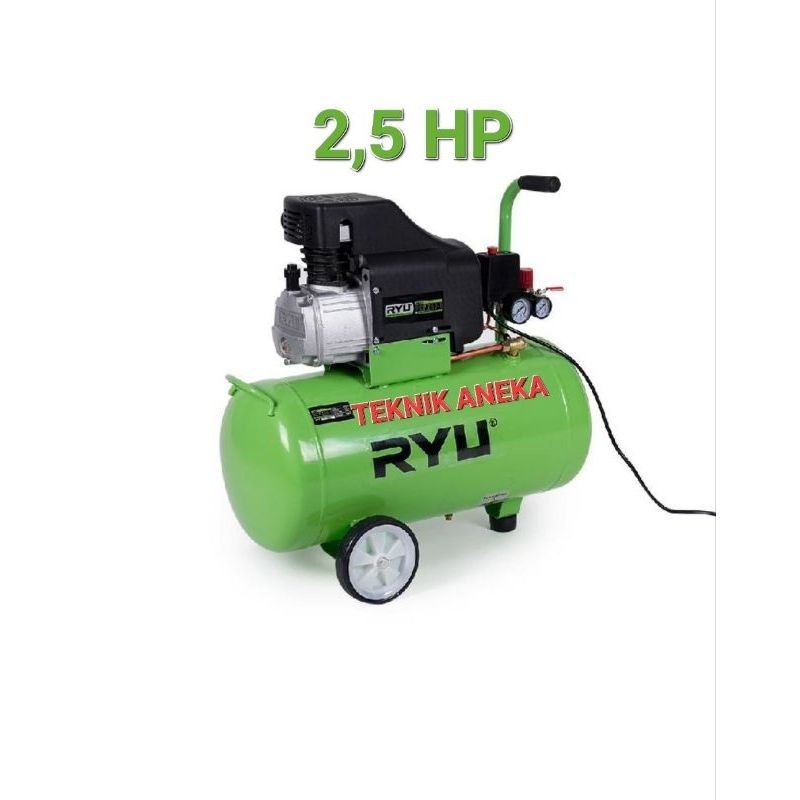 RYU RCP 250-1 COMPRESOR RYU 2,5HP KOMPRESOR UDARA LISTRIK 50 LITER RYU RCP250-1
