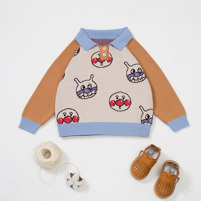 SWEATER BAYI / SWEATER ANAK / LUARAN BAJU ANAK / BAJU ANAK COWO - BOBBY CLOWN SWEATER