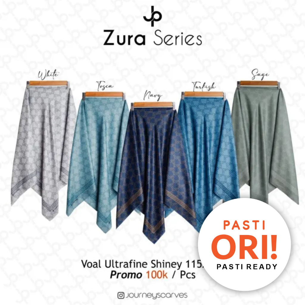 HIJAB JOURNEY SCARVES TERBARU ( ZURA SERIES ) JILBAB JOURNEY SCARVES