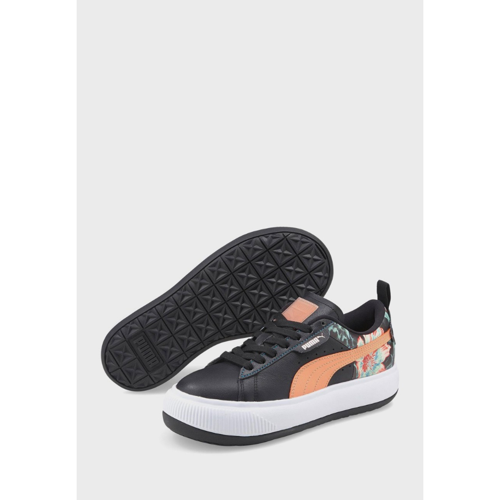 Sepatu PUMA Suede Mayu HF Wns Puma Black-Puma White ORIGINAL BNIB