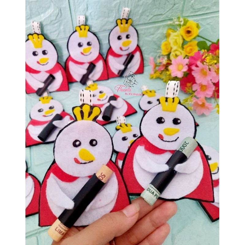 

Amplop lebaran mixue/ angpau karakter