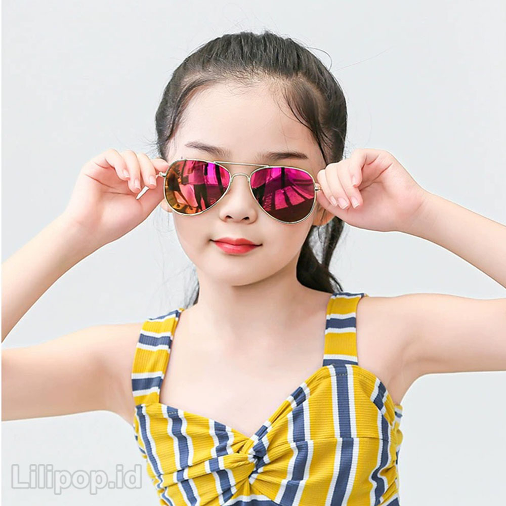 Kacamata Hitam Anak Fashion Anak Terbaru High Quality Import Kacamata pantai perlindungan UV CLASIC