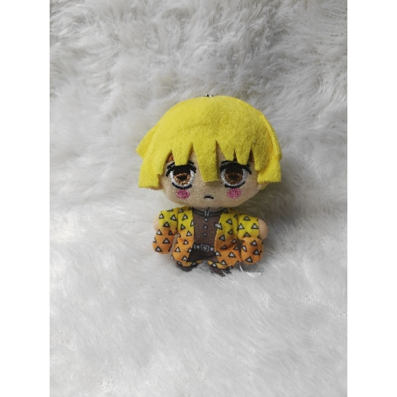 Boneka Gantungan Kunci Anime Demon Slayer Zenitsu Agatsuma