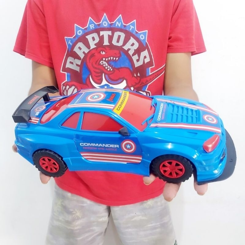 Mainan Mobil Sedan Batman Uk Jumbo - Miniatur Mobilan Superhero Capt America Besar Anak Laki Cowok