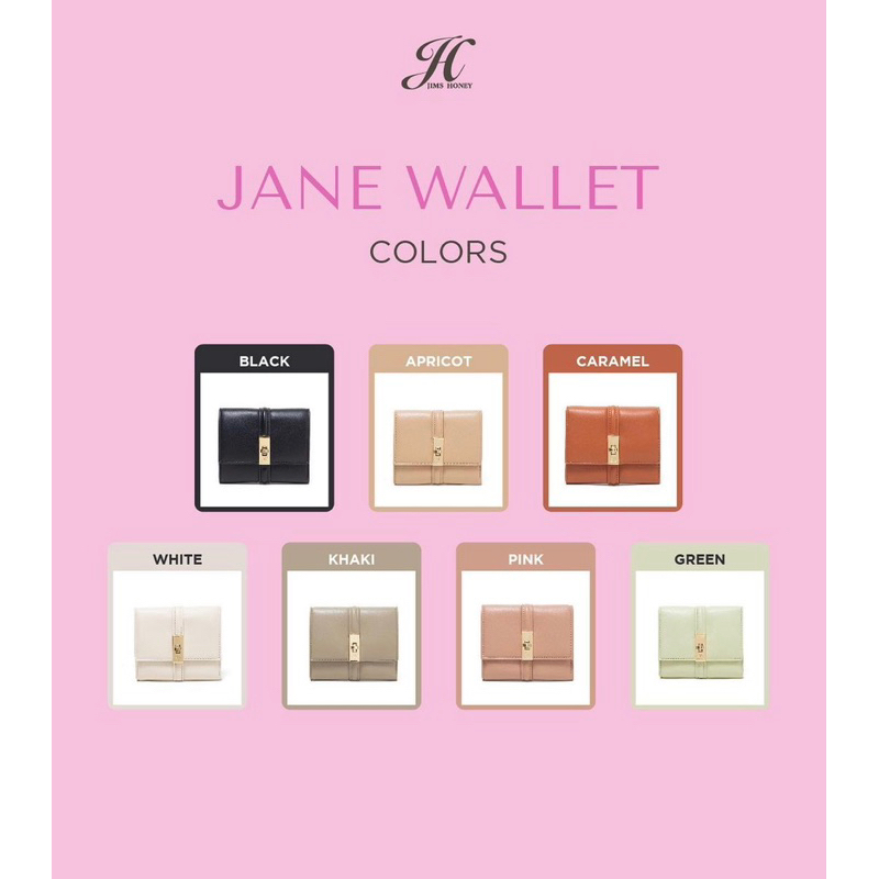 JANE WALLET FREE BOX  (Dompet Wanita Exclusive)- JIMSHONEY MARTAPURA
