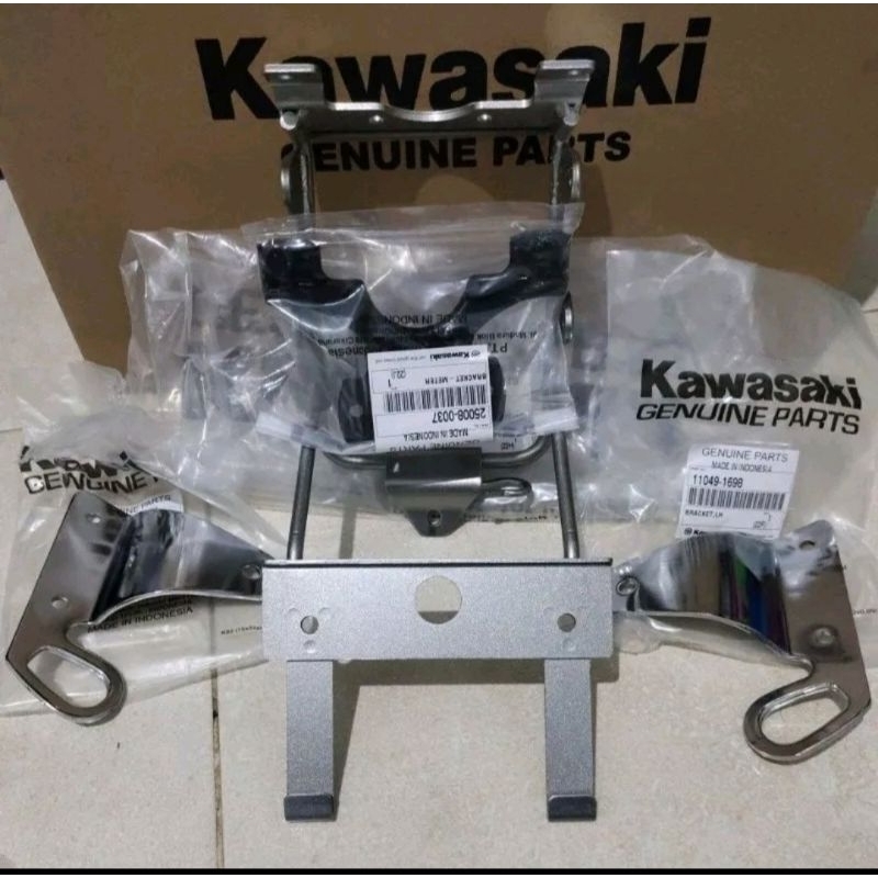 Paket Breket Lampu Bulat Plus Kupingan Set Breket Spidometer Original Berkualitas