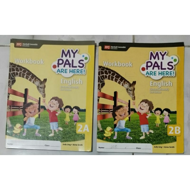 work book english my pals 2a