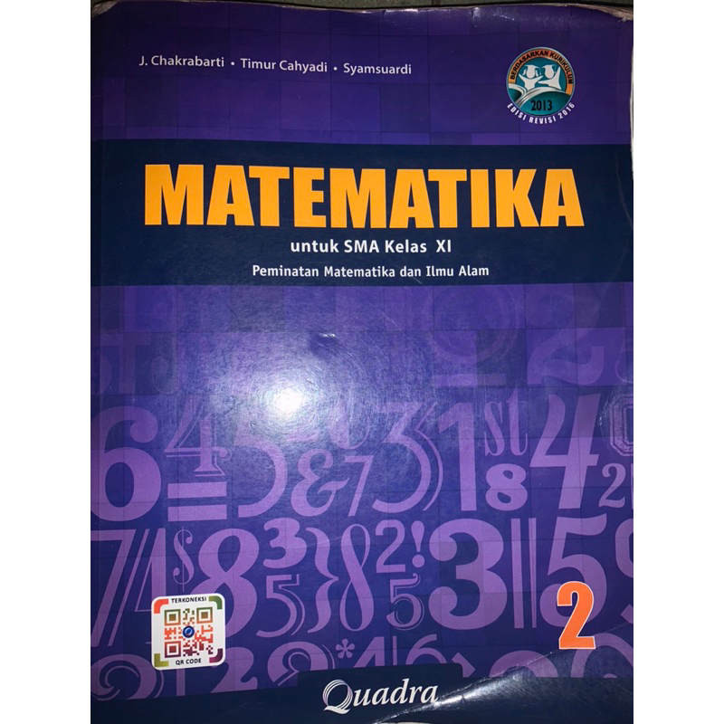 

MATEMATIKA PEMINATAN kelas 11 SMA/MA K.13 QUADRA