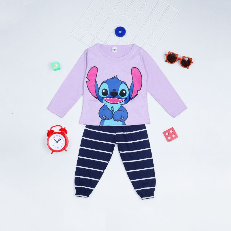 Owlet - setelan anak / piyama anak bergambar / piyama panjang / baju tidur anak