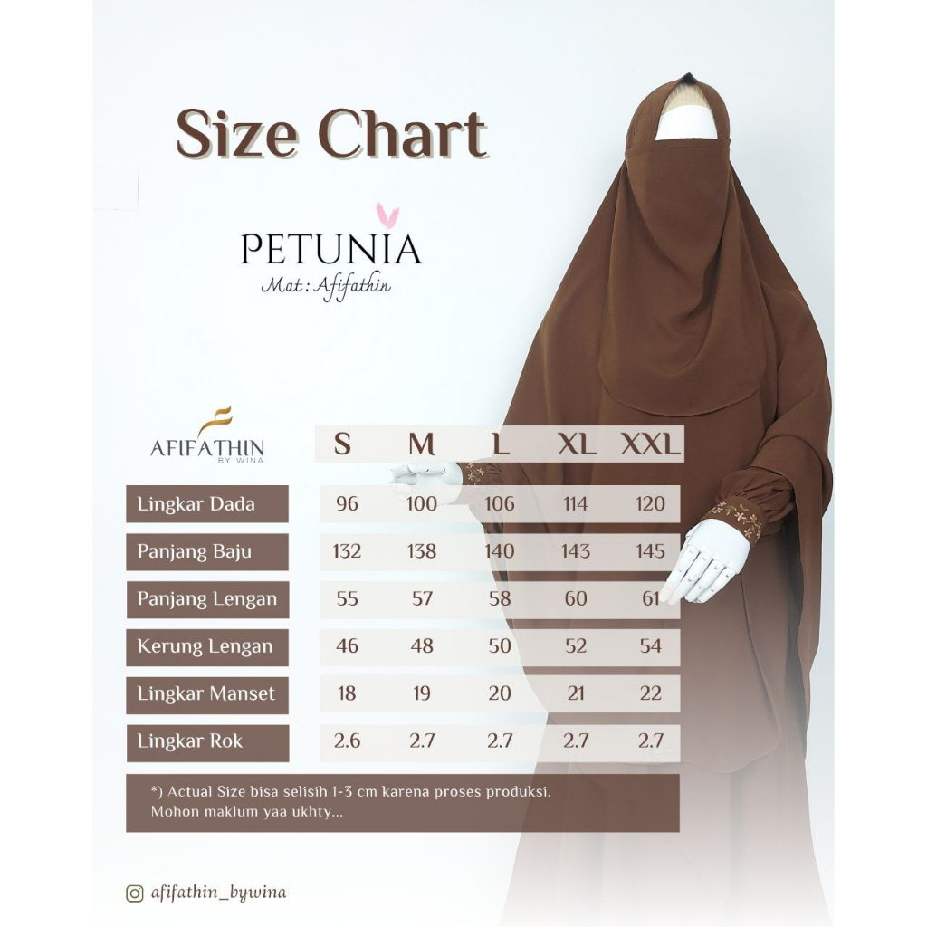 NEMESIA Set Gamis Khimar by AFIFATHIN klambieakhwat BISA COD by REQUEST