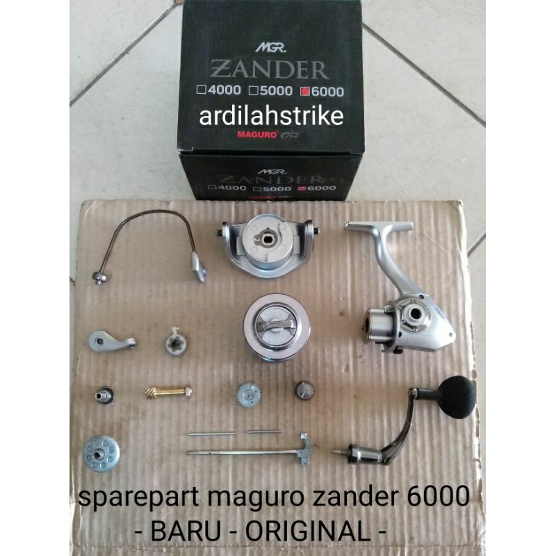 spare part maguro zander 6000 - BARU - ORIGINAL -