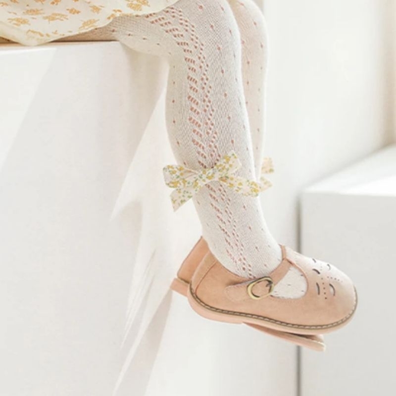 Legging Stocking Ribbon Baby Girl / Stocking Anak Bayi Perempuan