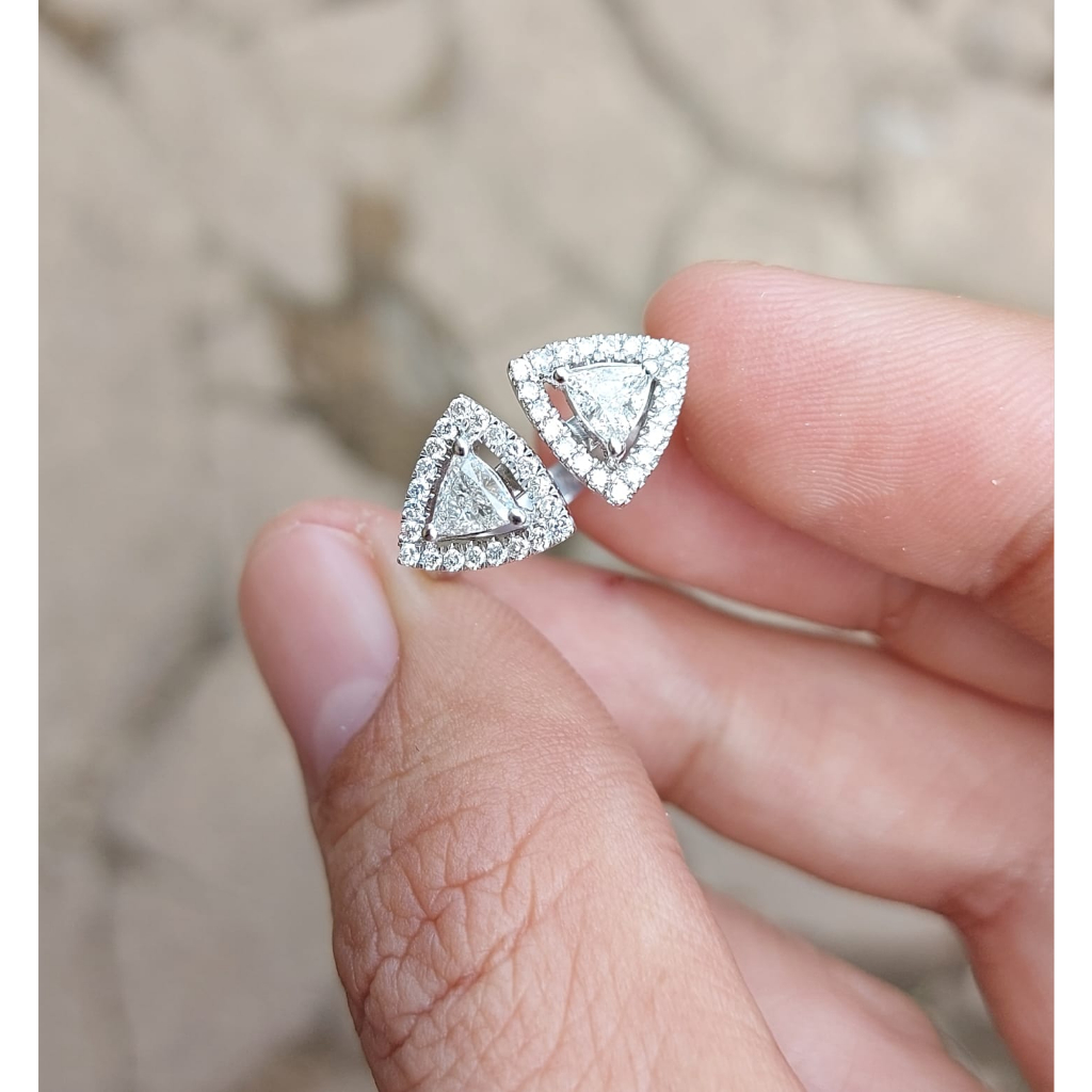 cincin emas putih wanita berlian