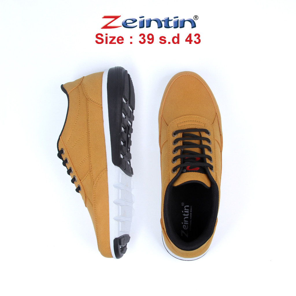 Zeintin - Sepatu Sneaker  Pria Kekinian Sepatu Casual Pria Terbaru Original Zeintin BJ