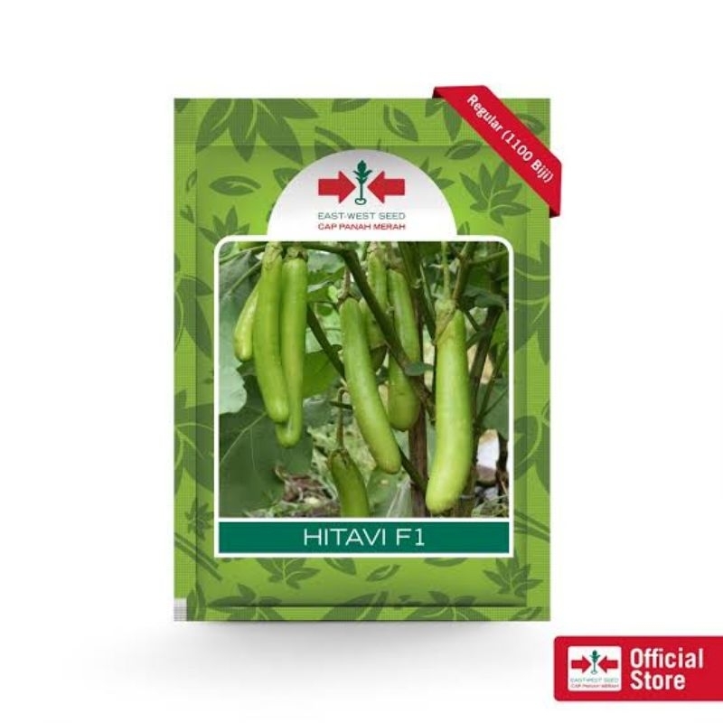 Benih Terong Hijau Hitavi F1 5 gr cap Panah Merah - Bibit Terong Hijau Hitavi F1 5 gr cap Panah Mera