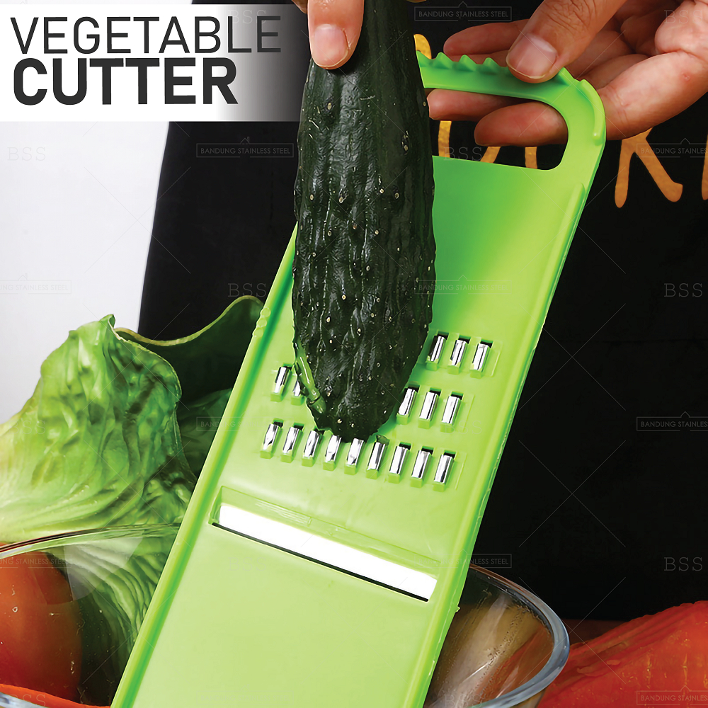 Parutan Serbaguna Vegetabble Cutter Slicer Peeler Pemotong Sayuran Penyerut Buah Praktis Murah Multifungsi