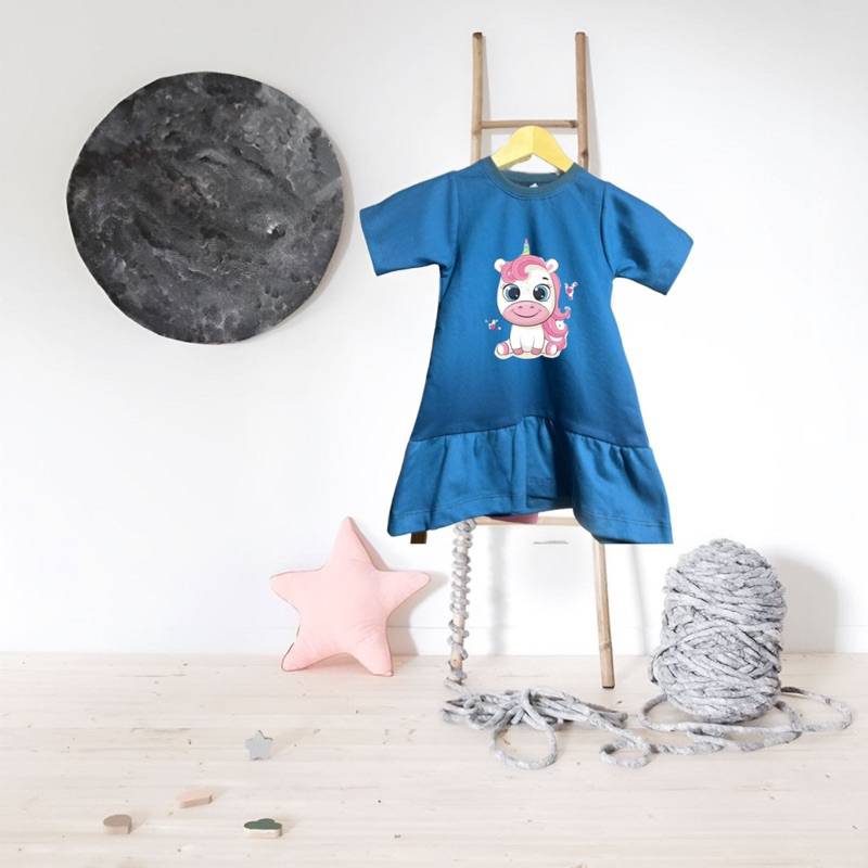 Baju Anak perempuan DRESS ANAK PINGKY PONY baju fashion anak perempuan