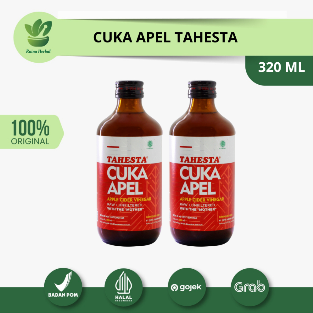 

Cuka Apel Tahesta 320ml