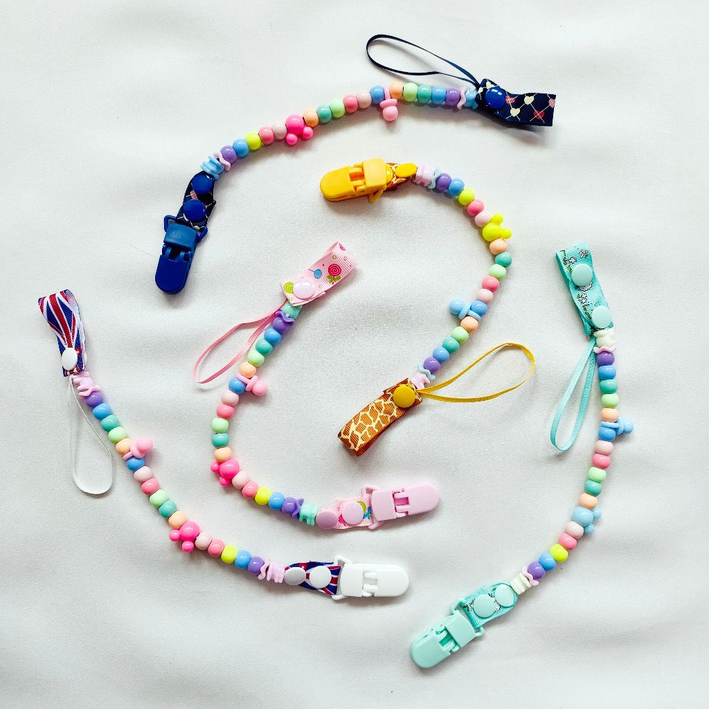 Fairy Baby Teething Pacifier Clips | Rantai Dot | Gantungan Dot Teether Bayi | Rantai Empeng Bayi