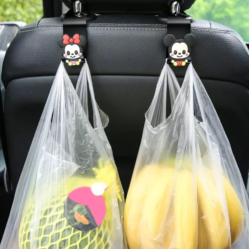 laristerus79 GANTUNGAN HOOK MOBIL car hook mobil gantungan barang mobil holder hp mobil karakter H003