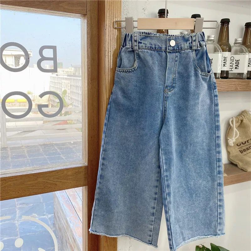 Celana kulot anak usia 1-12tahun / Celana panjang kulot anak / kulot jeans anak / celana kekinian / 