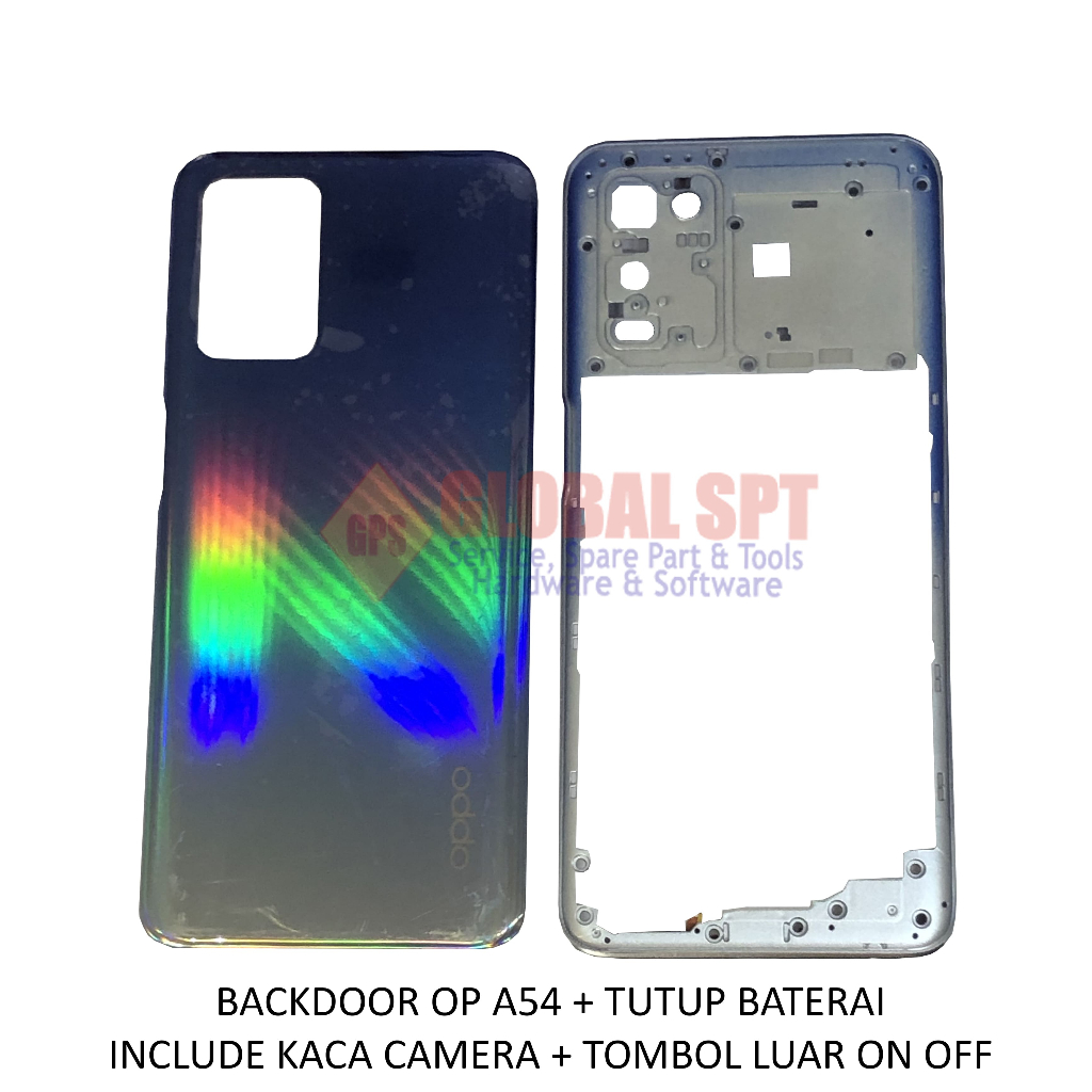 BACKDOOR OPPO A54 INCLUDE TUTUP BATERAI / BACK COVER / TUTUP BELAKANG