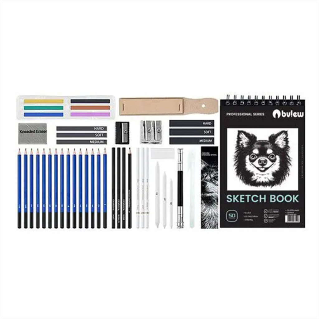 Profesional Sketching Art Set 48 Pcs BVIEW