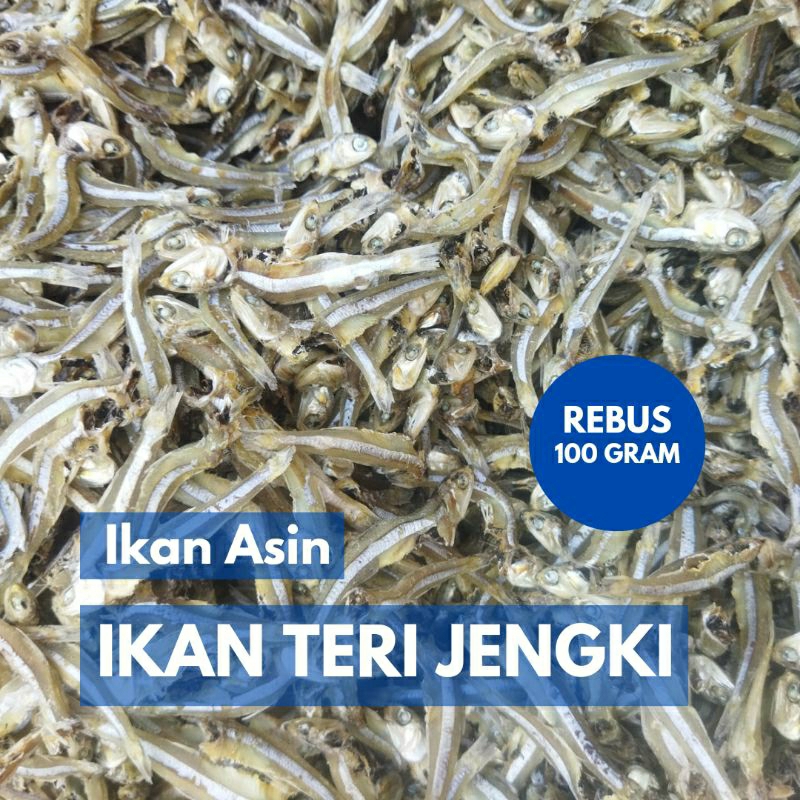 Ikan Teri Jengki Hitam 100Gram