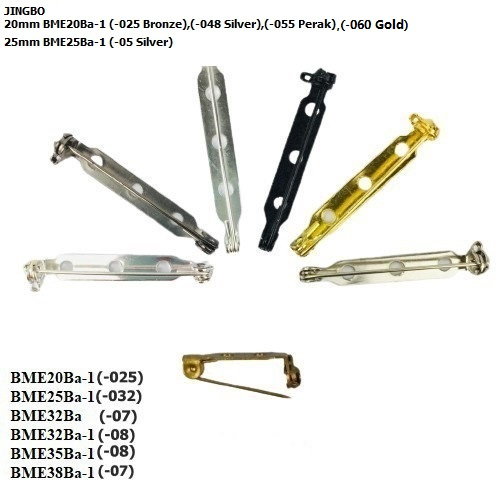 Peniti Tempel Model Putar Harga/12Pc