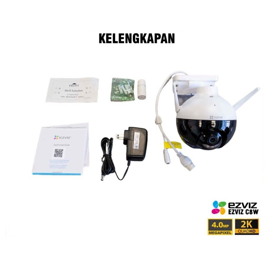 Pan Tilt Wifi CCTV Camera EZVIZ C8W 4MP