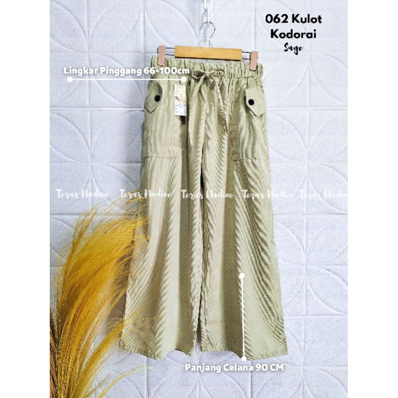 Kulot Kodorai Wanita / Kulot Corduroy Panjang / Kulot Murah / Kulot Kodorai Murah Premium