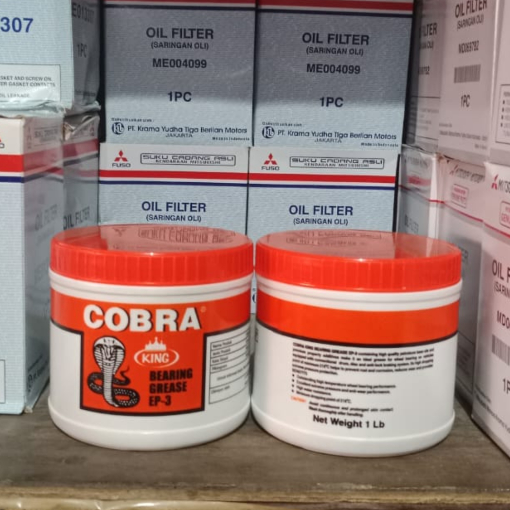 KMD | Gemuk Grease Bearing Cobra / Minyak Gemuk Cobra / Gemuk Pelumas
