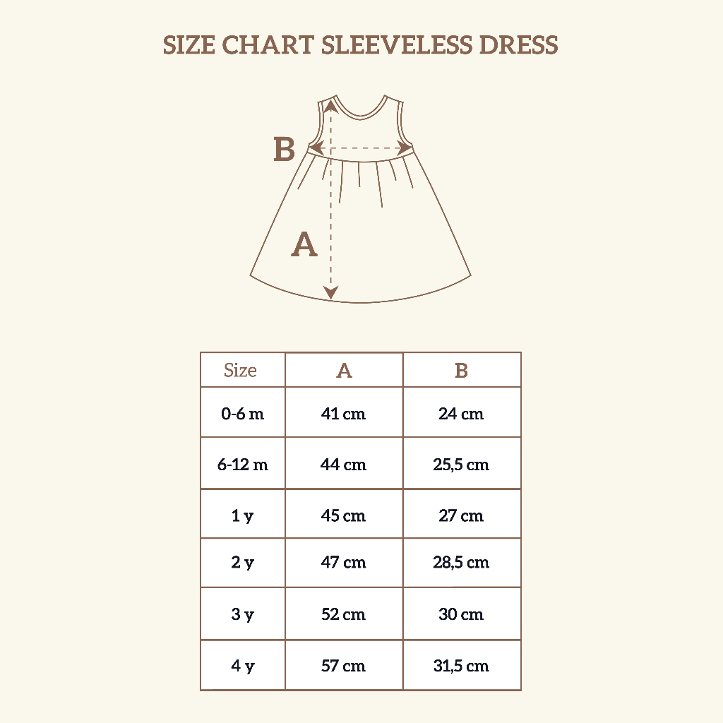 Little Palmerhaus - Sleeveless Dress 3.0 (Dress Anak) Motif